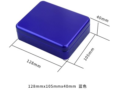 128×105×40mm長(zhǎng)方形馬口鐵盒 喜糖餅干禮品盒包裝收納空鐵罐