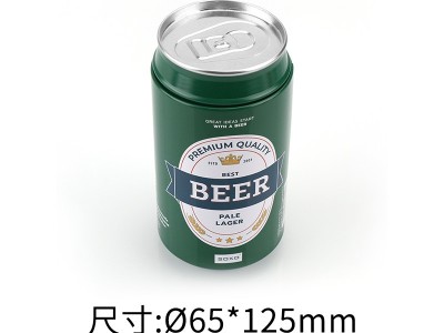 D65X125mm馬口鐵食品包裝易拉罐 冷感毛巾內(nèi)衣衛(wèi)褲T恤鐵罐